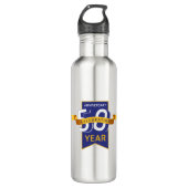 50. Jahrestag Edelstahlflasche (Vorderseite)