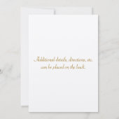 50. Jahrestag Einladung (Rückseite)