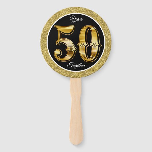 50. Jahrestag Fächer (Rückseite)