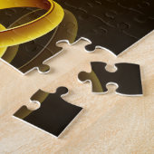 50. Jahrestag | Gold Script Puzzle (Seite)