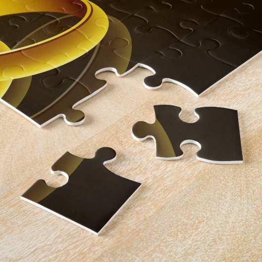 50. Jahrestag | Gold Script Puzzle (Seite)