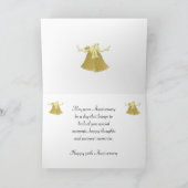 50. Jahrestag Herzlichen Glückwunsch Karte (Innenseite)