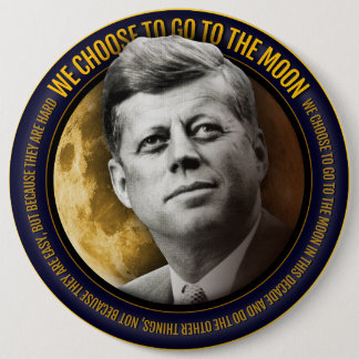 50. Jahrestag JFK Apollo 11 wählen wir Rede Button