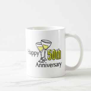 50. Jahrestag Kaffeetasse
