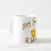 50. Jahrestag Kaffeetasse (Vorderseite Links)