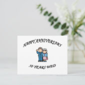 50. JAHRESTAG KARTE (Stehend Vorderseite)