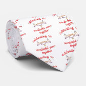 50. JAHRESTAG KRAWATTE (Gerollt)