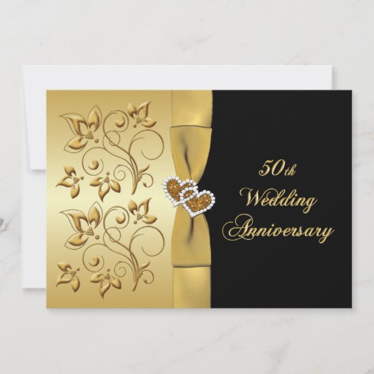 50. Jahrestag Mitarbeit im Herzen 3 Einladung (Vorderseite)