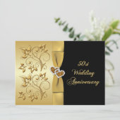 50. Jahrestag Mitarbeit im Herzen 3 Einladung (Stehend Vorderseite)