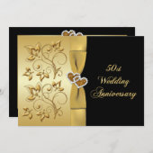 50. Jahrestag Mitarbeit im Herzen 3 Einladung (Vorne/Hinten)