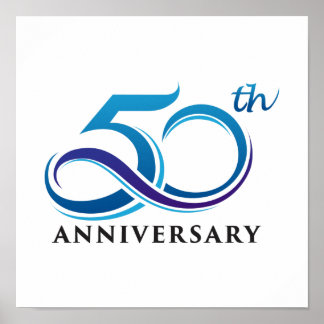 50. Jahrestag Poster