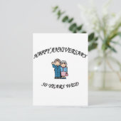 50. JAHRESTAG POSTKARTE (Stehend Vorderseite)