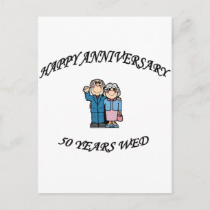 50. JAHRESTAG POSTKARTE