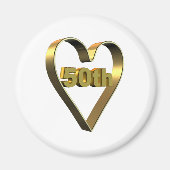 50-jährig9t magnet (Vorne)