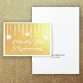 50-jährige Jubiläumsfeier für moderne Kunst Folienkarte