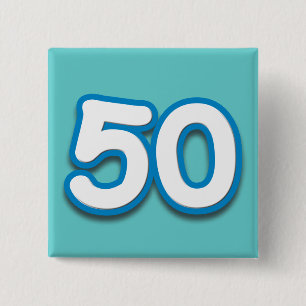 50-jähriger Geburtstag oder Jahrestag - addieren Button