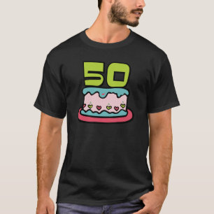 50-jähriger Geburtstagskuchen T-Shirt