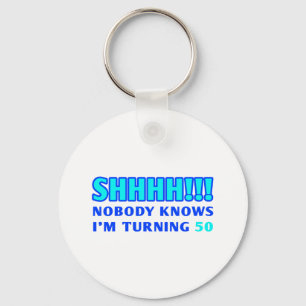 50-jähriges Gag-Geschenk Schlüsselanhänger