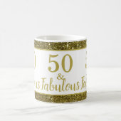 50-jähriges Gold-Jubiläum Kaffeetasse (Mittel)