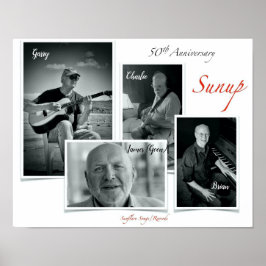 50-jähriges Jubiläum der Aufnahme Poster