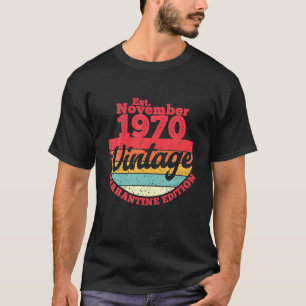 50-jähriges Quarantäne-Geburtstagsgeschenk, gebore T-Shirt