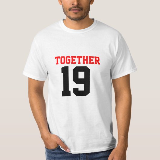 50-jähriges TEAM T-Shirt (Vorderseite)