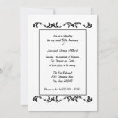 50. Jubiläum Antikwagen Einladung (Rückseite)