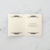 50. Jubiläum Elfenbeinblüte Dankeschön-Karte Dankeskarte (Innenseite)