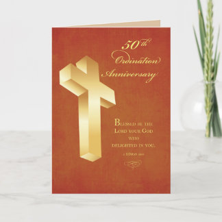 50. Jubiläum Gold Cross Karte