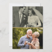 50. Jubiläum-Grün 2 Foto Einladung (Rückseite)