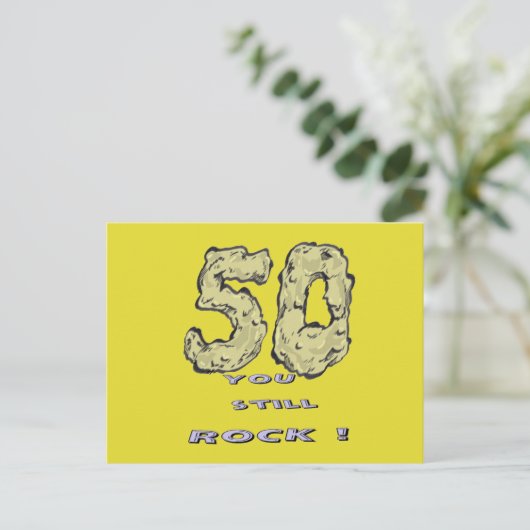50 Jubiläum Kust. BG-Farbpostkarte Postkarte (Stehend Vorderseite)