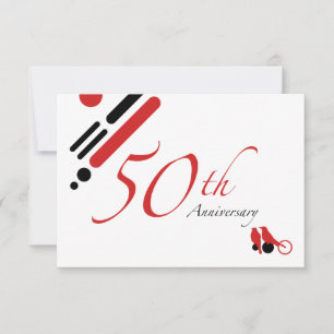 50. Jubiläum (mod Vögel) Einladung