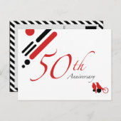 50. Jubiläum (Mod-Vögel) Postkarte (Vorne/Hinten)