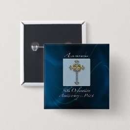 50. Jubiläum-Ordination-Jahrestag des Priesters Button