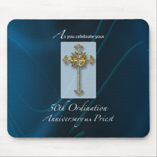 50. Jubiläum-Ordination-Jahrestag des Priesters Mousepad