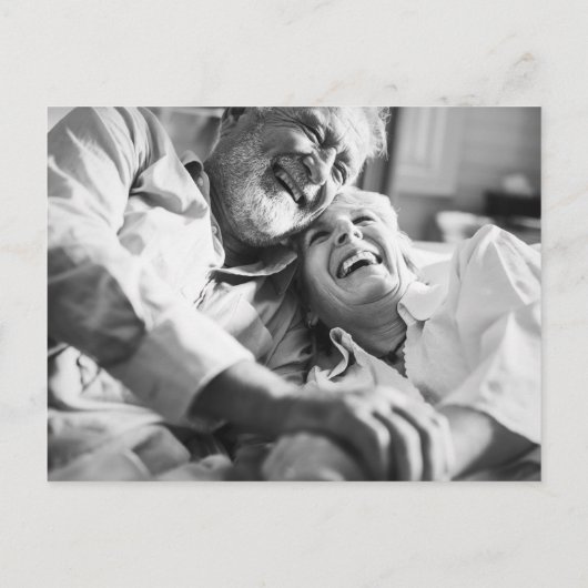 50. Jubiläum Save the Date Kalender Gold Foto Ankündigungspostkarte (Rückseite)