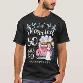 50. Jubiläum - vor nur 50 Jahren verheiratet T-Shirt (Vorderseite)