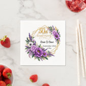 50. Jubiläumsgeschenk Serviette (Beispiel)