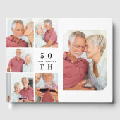 50. Jubiläumsjahrhundertelange Multigitter-FotoCol Gästebuch (Vorderseite)