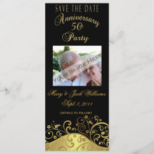50. Jubiläumskarte/Save the Date Einladung