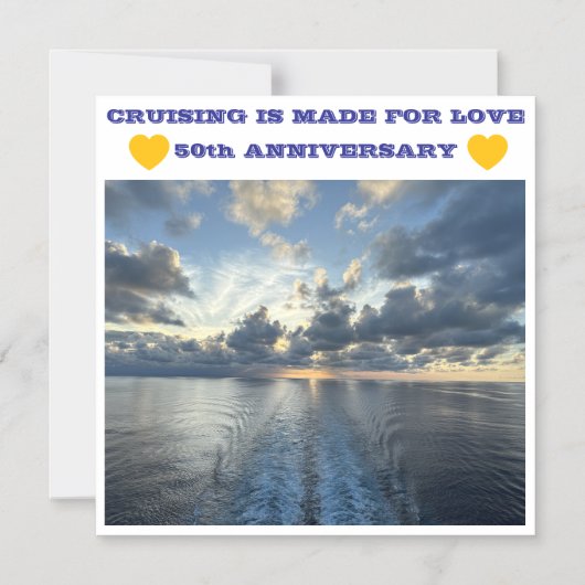 50. JUBILÄUMSKREUZFAHRT TÜR MAGNET (Vorderseite)