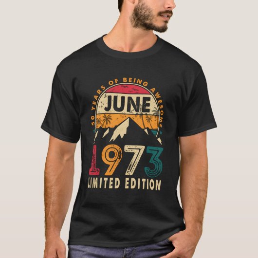 50. Juni 1973 50. Tag T-Shirt (Vorderseite)