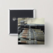 50-kalibrige Maschinenpistolen Button (Vorne & Hinten)