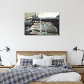 50-kalibrige Maschinenpistolen Leinwanddruck (Insitu (Schlafzimmer))