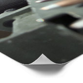 50-kalibrige Maschinenpistolen Poster (Ecke)