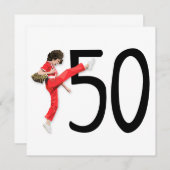 50 Kick Einladung (Vorne/Hinten)