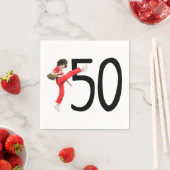 50 Kick Serviette (Beispiel)