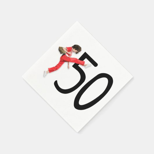 50 Kick Serviette (Ecke)