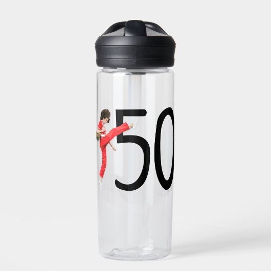 50 Kick Trinkflasche (Vorderseite)