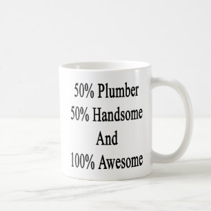 50 Klempner 50 hübsch und 100 fantastisch Kaffeetasse